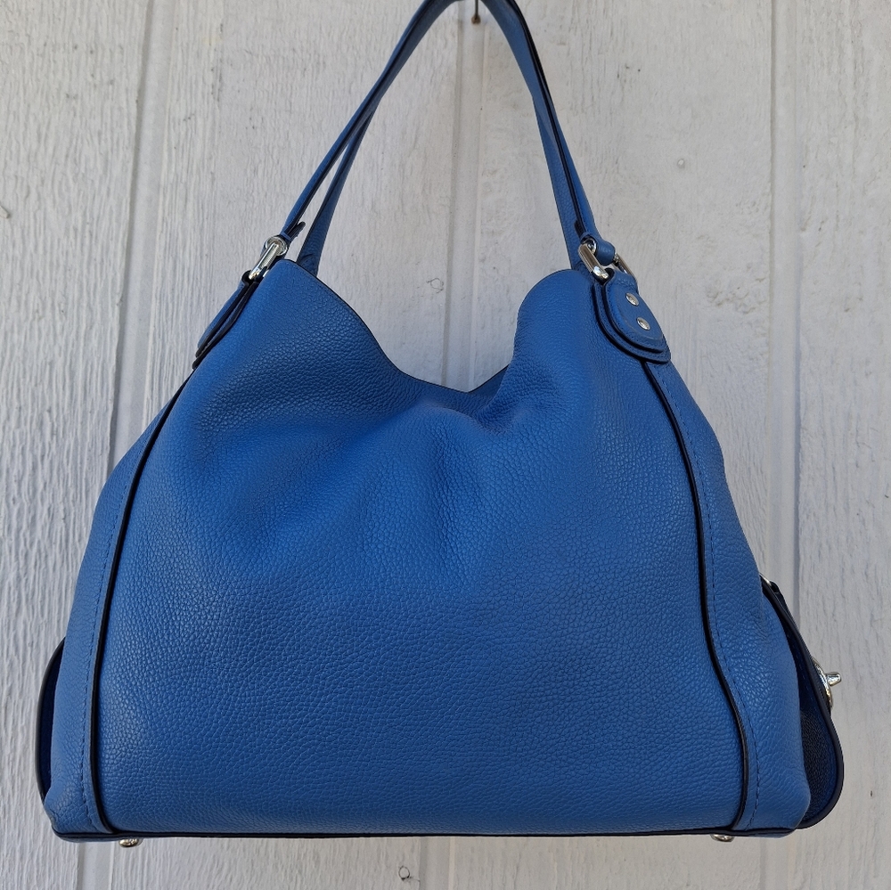 Coach Edie #57125 Handbag Shoulder Bag Tote Purse - Picture 2 of 10